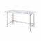 Table, With 625 lbs Load Capacity, Size 60 x 36 x 34 Inch, Stainless Steel
