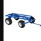 Utility Trailer, Four Wheel, Open Deck, 30 Inch x 60 Inch Size, Pneumatic Tire