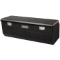 Truck Chest, Full Size, 61 x 20.625 x 19.37 Inch Size, Black, Aluminium