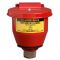 Drum Funnel, Flame Arrester, Self Close, Red