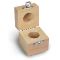 Wood Weight Case, Button/Compact Weight, 2g