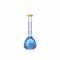 Volumetric Flask, 100ml Capacity, Borosilicate Glass, 12Pk
