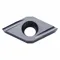 Diamond Turning Insert, Left Hand, 3/32 Inch Thick, 0.0039 Inch Corner Radius