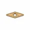 Diamond Turning Insert, Neutral, 3/16 Inch Thick, 1/64 Inch Corner Radius