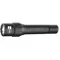 Industrial LED Handheld Flashlight, Aluminium, Maximum Lumens Output 270, Black