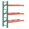 Pallet Rack Add-On Unit, 108 Inch x 42 Inch x 12 ft, 14 ga Beams, 14 ga Uprights