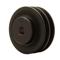 Sheave, 1 Inch Bore, 1.375 Inch Face Width, 4.450 Inch Outside Dia., Cast Iron