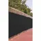 Fence Screen, 6 ft Height, 25 ft Length, Black