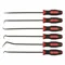 Extra Long Pick Set, Steel, 6 Pieces, 17 3/4 Inch Overall Length