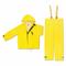 Tweedelig regenpak met jas/bretelbroek, geel, 3XL, neopreen