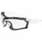 Safety Glasses, Anti-Fog /Anti-Scratch, Brow And Eye Socket Foam Lining, Wraparound Frame