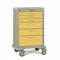 Medicalcart Steel/polymer Taupe/yellow