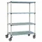 Utility Cart Microban 48x21x68 4 Shelf