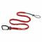 Tool Lanyard, Black/Red, Carabiner, Steel, Hand Tools/Power Tools