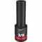 Deep Impact Socket, 1/2 Inch Drive Size, 3/8 Inch Socket Size