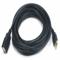Extension Usb Cable, 15 Ft. Length, A Male To A Female, Black