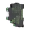 Interface Relay, 35mm Din Rail Mount, Finger-Safe, 110 VAC/VDC Coil Voltage, DPDT, 2 N.O