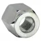 Tube Fitting, Nut, 1/2 Inch Outside Diameter, Flareless, Steel