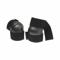 Knee Pads, Hard Shell, 2 Straps, Plastic, Universal Elbow and Knee Pad Size, 1 PR