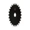 Sprocket, 1-1/4 Inch Size, Finished Bore, Black Oxide