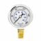 Industrial Pressure Gauge, 0 To 2000 Psi, 2 Inch Dial, 1/4 Inch Npt Male