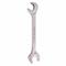 Open End Wrench, Alloy Steel, Chrome, 18 mm Head Size, 6 3/4 Inch Overall Length, Standard