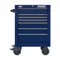 Rolling Tool Cabinet, Gloss Blue, 27 Inch Width X 22 3/8 Inch Depth X 38 1/2 Inch Height