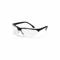 Safety Glasses, Anti-Fog /Anti-Scratch, Half-Frame, Black