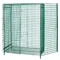 Wire Security Unit, 18 x 36 x 63 Inch Size, Green Epoxy