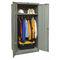 Commercial Storage Cabinet, Dark Gray, 78 x 36 x 24 Inch Size, Unassembled