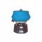 Vibratory Tumbler, With Drain and Discharge Port, 0.75 cu ft Bowl Capacity