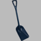 Small Blade Shovel 14w x 38l Modern Design Dark Blue