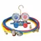 Manifold Gauge Set, Manifold Gauge Set, 2 Valves, Multiple Refrigerants, 3 Hoses