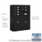 Standaard horizontale brievenbus, 4C, 32.25 x 38.625 x 17.5 inch formaat, 10 deuren hoog