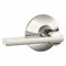 Door Lever Lockset, Grade 2, Latitude, Bright Nickel, Different