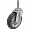 NSF-Listed Sanitary Threaded Stem Caster, 3 Inch Wheel Dia, 110 lbs, Swivel Caster