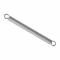 Extension Spring, High Precision, Stainless Steel, 25.3 mm Overall Length, 2 PK