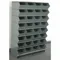 Sectional Stacking Bin Units, 37 Inch X 18 3/4 Inch X 57 3/4 Inch Size, Pallet