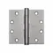 Butt Hinge, 4 Holes per Leaf, 4 Inch Door Leaf Height, 1 1/2 Inch Door Leaf Width