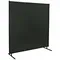 Welding Screens, Vinyl, 6 ft Height, 8 ft Width, Shade 8, 3/4 Inch Size Frame, Shade 8