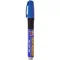 Pump Action Marker Oil Based Fiber Tip, Blue