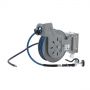 Hose Reel, Epoxy Coated, 3/8 Inch x 35 Feet, 36 Inch Flexible Water Hose