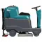 Rider Floor Scrubber, Micro Ride-On, Disc Deck, 20 Inch Cleaning Path, Battery