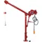 Portable Davit Crane, Up To 650 Lbs., Powder Coat