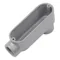 Threaded Die Cast Aluminum Conduit Body, 2-1/2 Inch Size