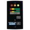 Fume Hood Monitor, High/Low Alarm, 50 to 250 fpm, LCD