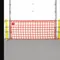 Bollard Mounted Loading Dock SBarrier Net, 4 ft Height, 6 ft Width