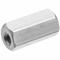 Hex Standoff, M3-0.5 Thread Size, 19 mm Length, Stainless Steel, Plain, 6 mm Hex Width