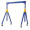 Knock down Adjustable Steel Gantry Crane, 2000 Lb. Capacity, 15 Feet x 14 Feet