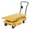 DC Power Hydraulic Scissor Cart, 1000 Lb. Capacity, 39.75 Inch x 20.5 Inch Size